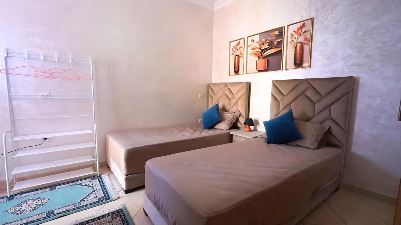 Appartement à louer – Jardins Chrifia, Marrakech  Location longue durée