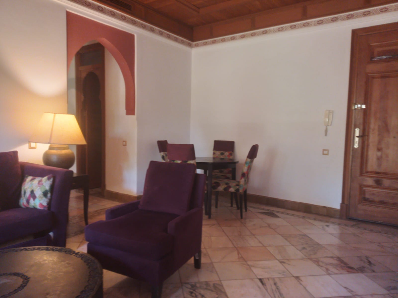 À Vendre – Appartement de Luxe en Rez-de-Jardin à la Palmeraie, Marrakech