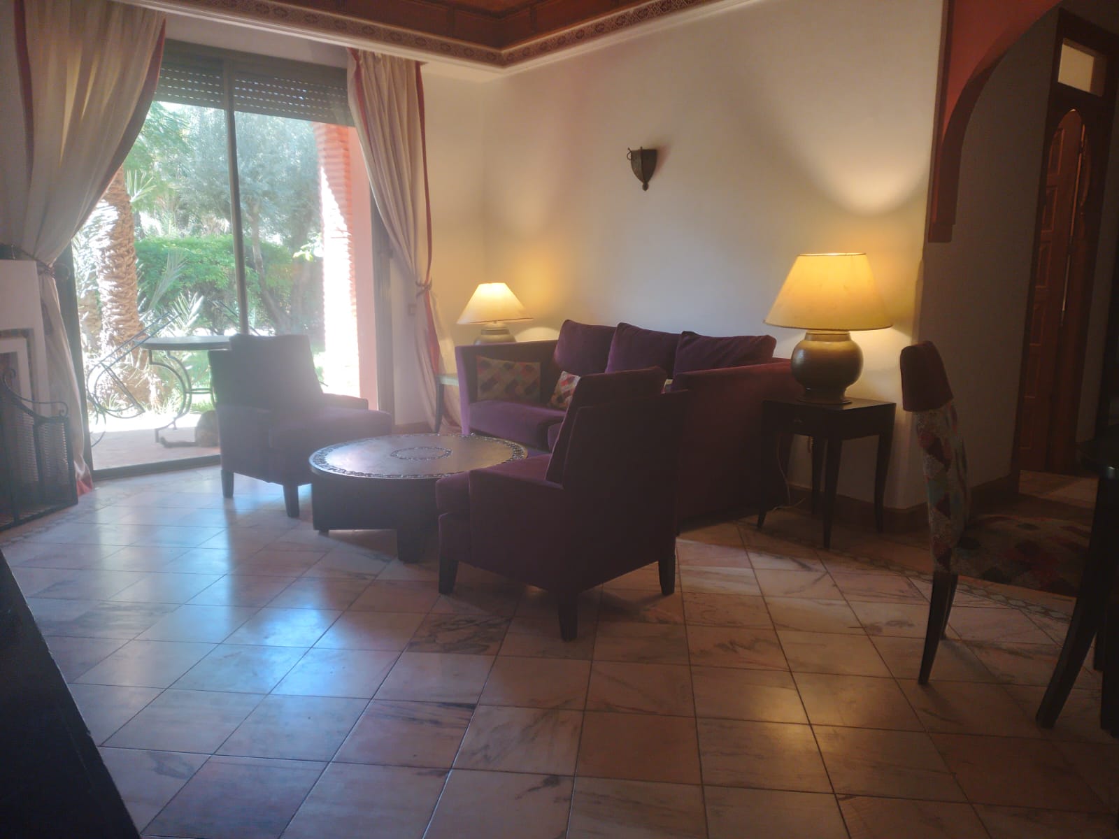 À Vendre – Appartement de Luxe en Rez-de-Jardin à la Palmeraie, Marrakech
