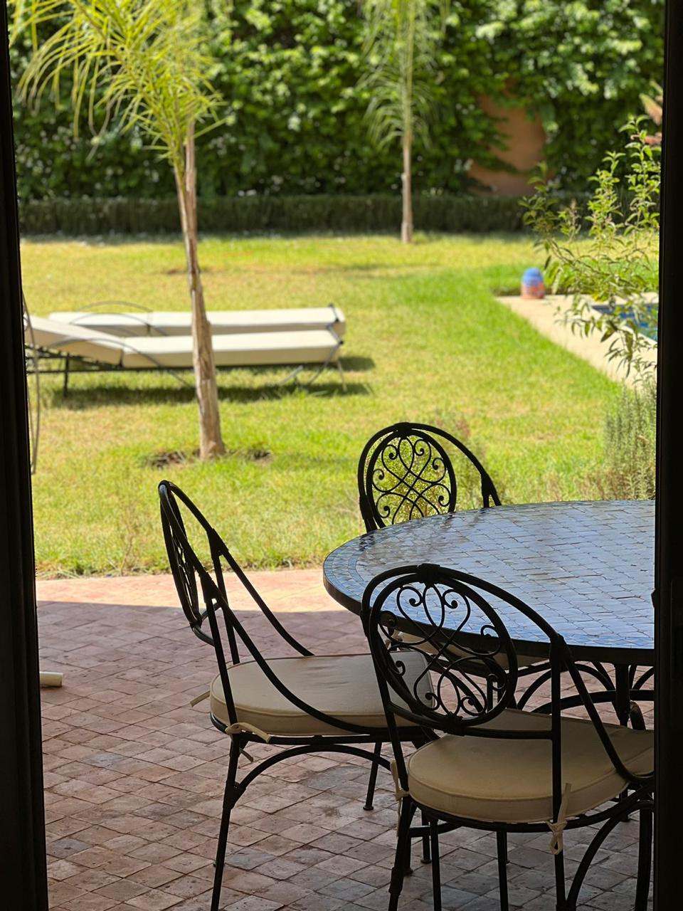 À Louer – Villa Meublée de Luxe avec Piscine Privée – Route de Fès, Marrakech