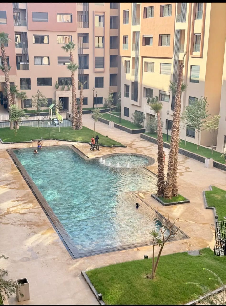 Appartement meublé à louer – Résidence de standing à Guéliz