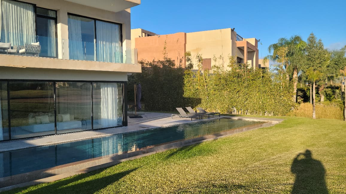Location villa meublée de prestige sur Golf Argan