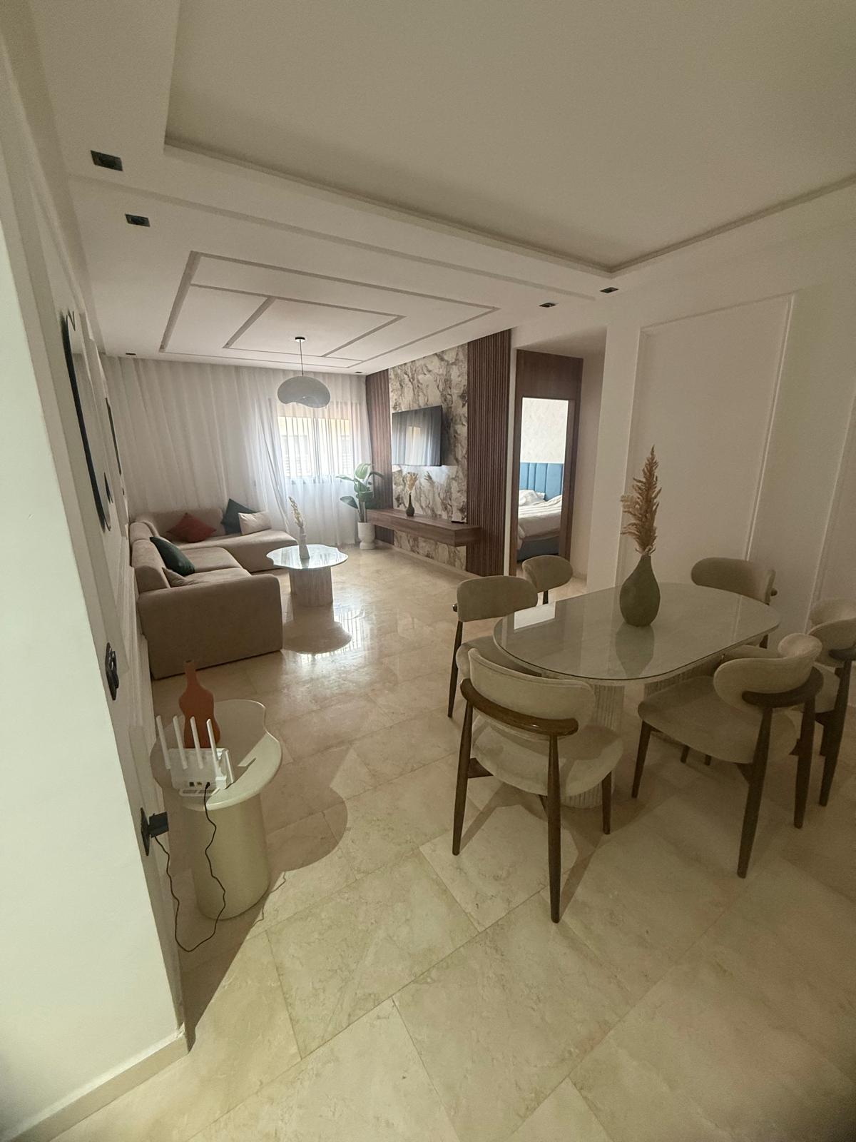 Location Appartement meublé haut standing – Résidence avec piscine