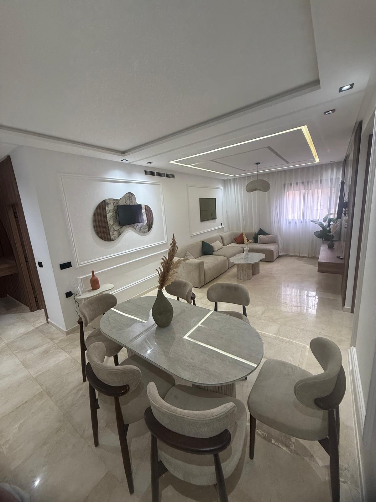 Location Appartement meublé haut standing – Résidence avec piscine