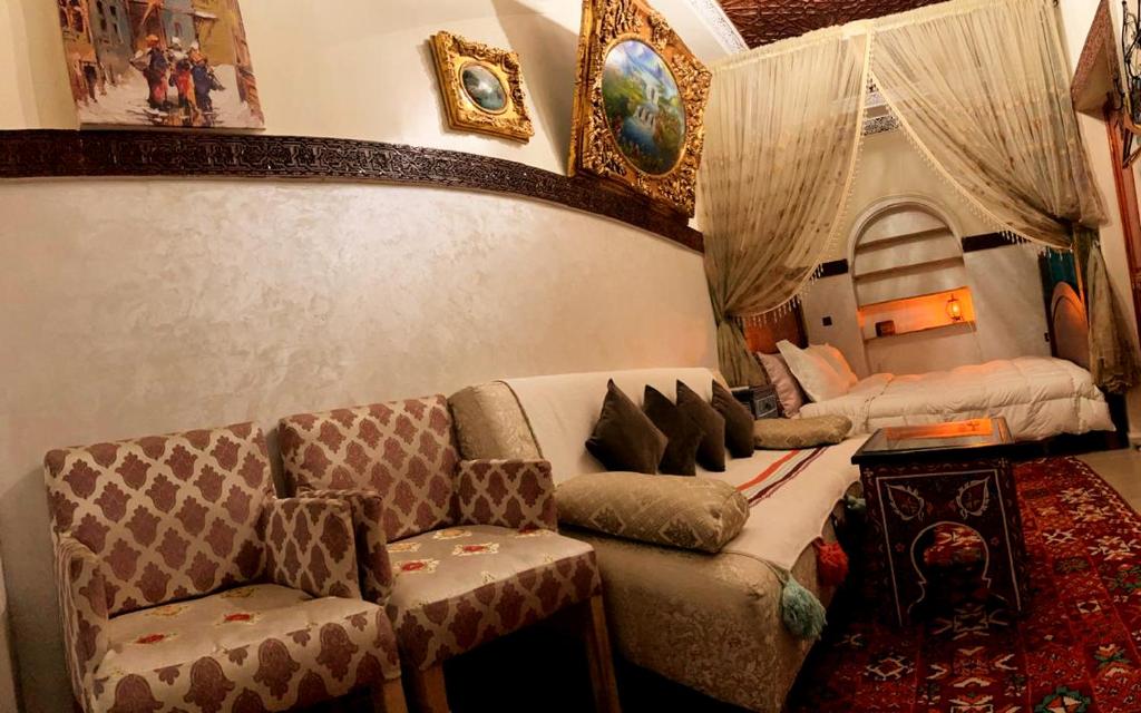 Riad à vendre avec autorisation Maison d’Hôtes – Fort rendement locatif