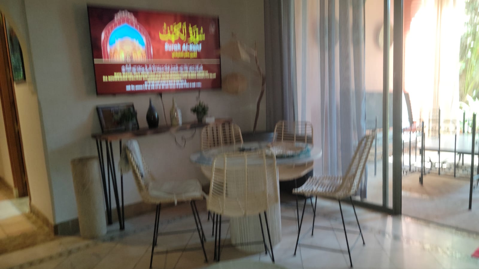 Appartement meublé en rez-de-jardin – Palmeraie 2