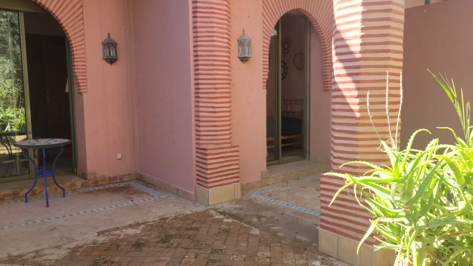 Appartement meublé en rez-de-jardin – Palmeraie 2