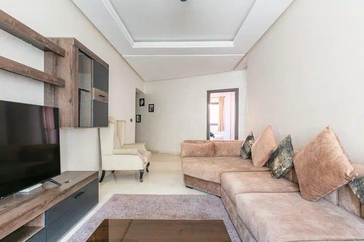Appartement de luxe meublé à louer au centre de Guéliz