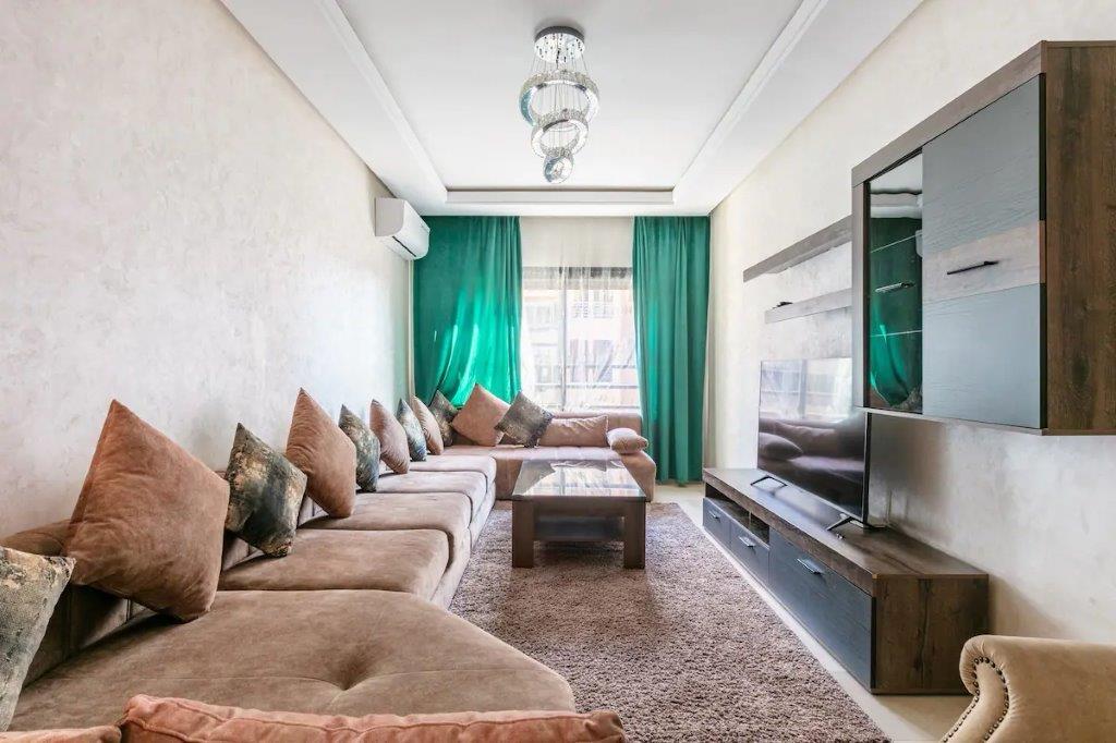 Appartement de luxe meublé à louer au centre de Guéliz
