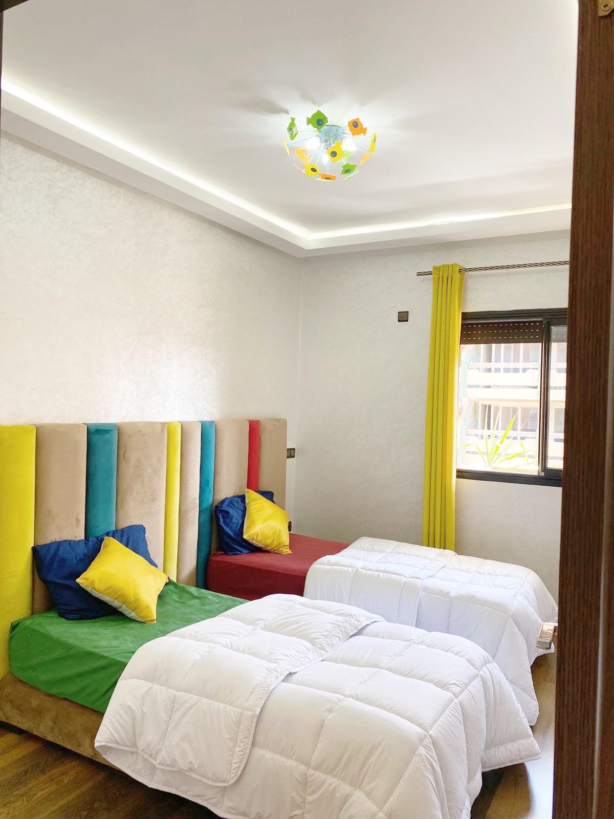 Appartement de luxe meublé à louer au centre de Guéliz