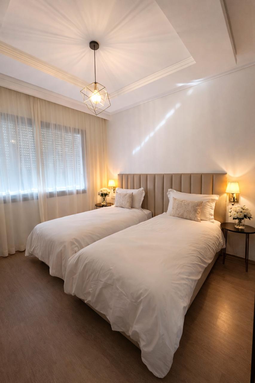 APPARTEMENT HAUT STANDING MEUBLÉ À LOUER – ROUTE DE CASA