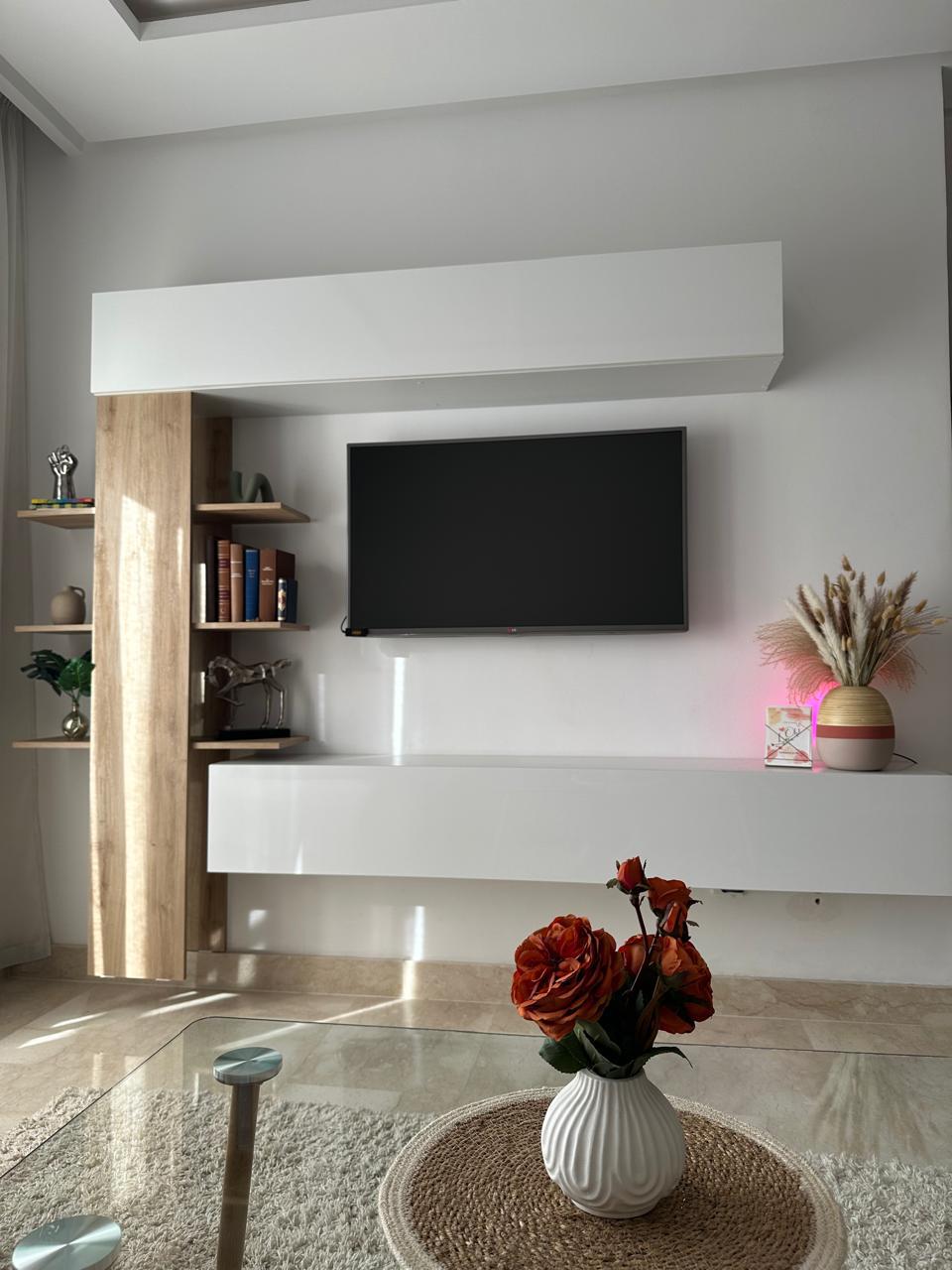 APPARTEMENT HAUT STANDING MEUBLÉ À LOUER – ROUTE DE CASA