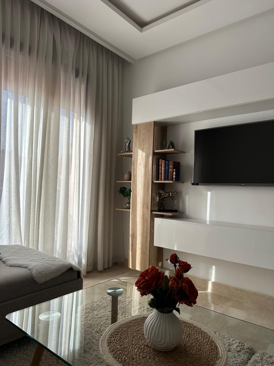 APPARTEMENT HAUT STANDING MEUBLÉ À LOUER – ROUTE DE CASA