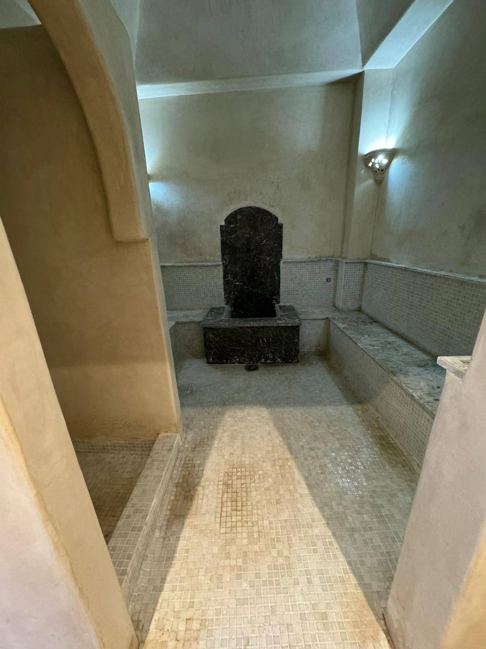 RIAD TITRÉ À VENDRE AVEC GRANDE TERRASSE, PISCINE & HAMMAM BELDI