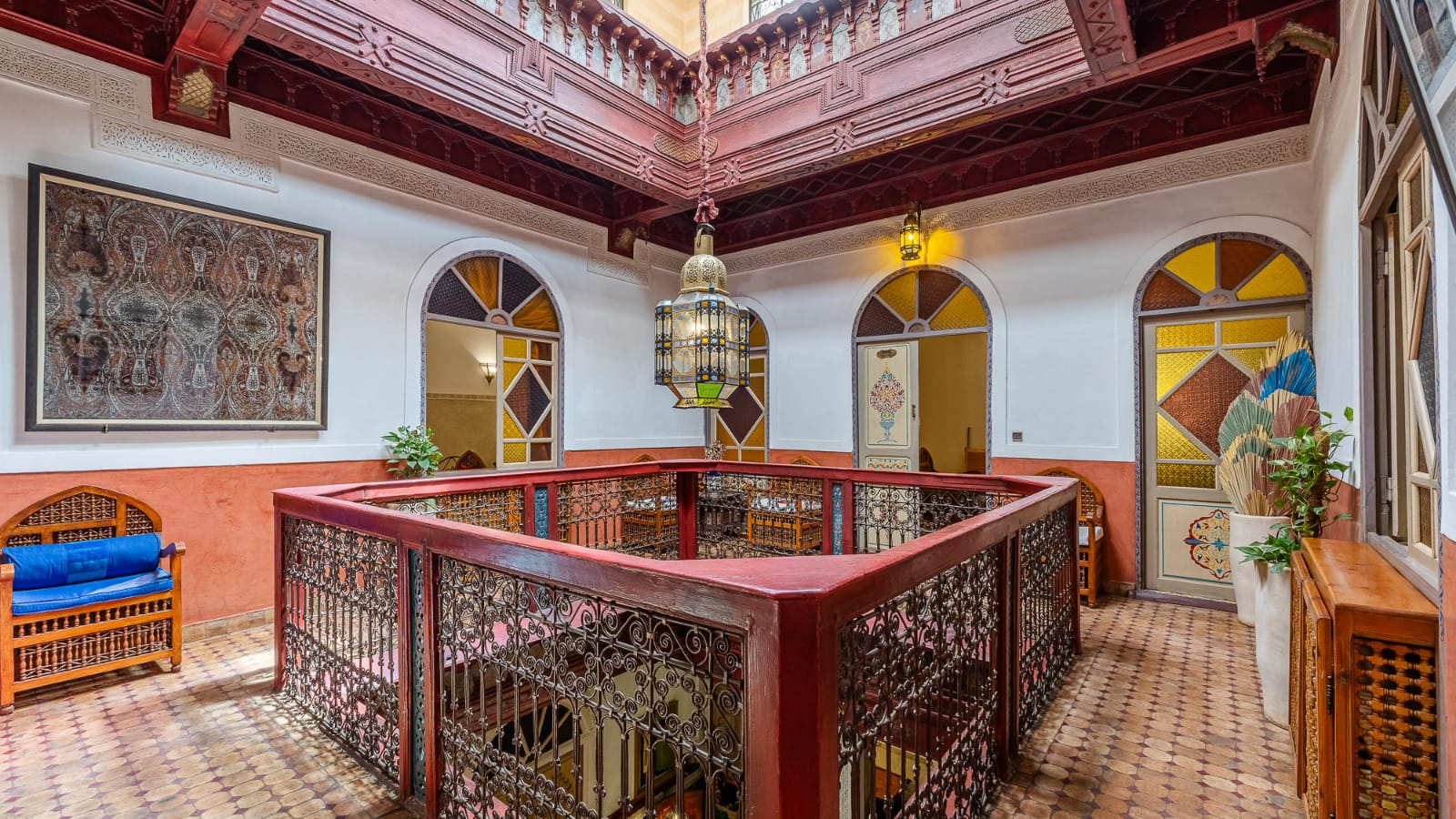 RIAD D’EXCEPTION AVEC PISCINE ET VUE PANORAMIQUE SUR LE PALAIS EL BADIÎ – KASBAH, MARRAKECH